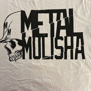 Metal Mulisha White and Black Short Sleeve Tee